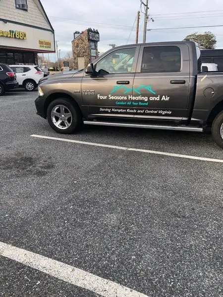 Four Seasons branded truck serving Hampton Roads
